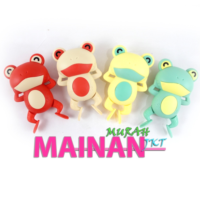 MAINANKEI MAINAN ANAK VIRAL YI20 KATAK BERENANG CUTE ANIMALS KATAK PUTAR BERENANG