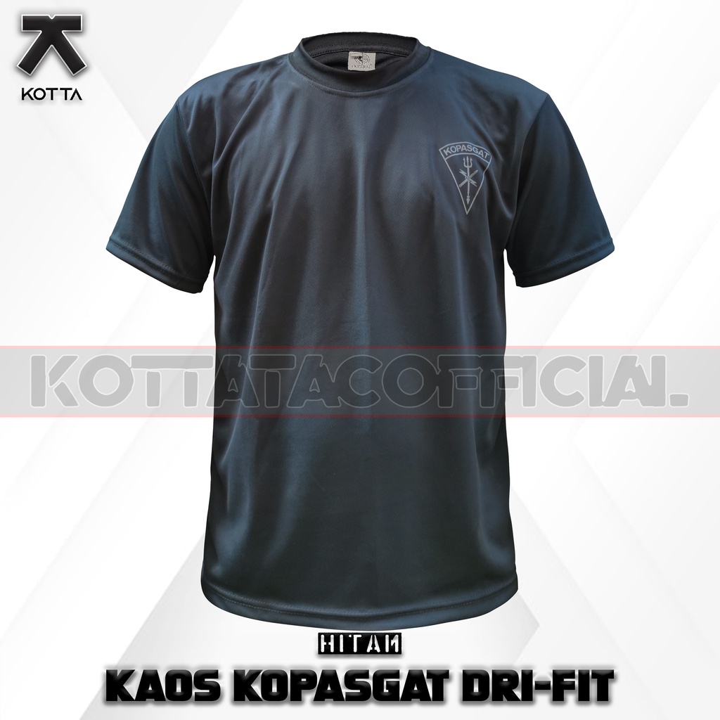 Kaos Kopasgat Dryfit - Kaos Dri-fit Paskhas - Kaos Olahraga Paskhas - Kaos Korpasgat - Kaos Kopasgat