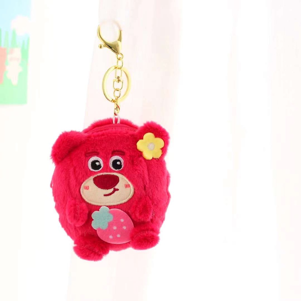 Dompet Koin Boneka Lotso bahan Plush