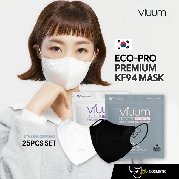 ❤️Clearance❤️[25P] VIUUM KF94 Mask BirdBeak 2D Mask Eco Bridge KF94 Mask SET / masker kf94 masker ko