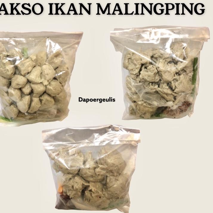 

Dikirim secepatnya BAKSO IKAN MALINGPING (BACA DESKRIPSI)
