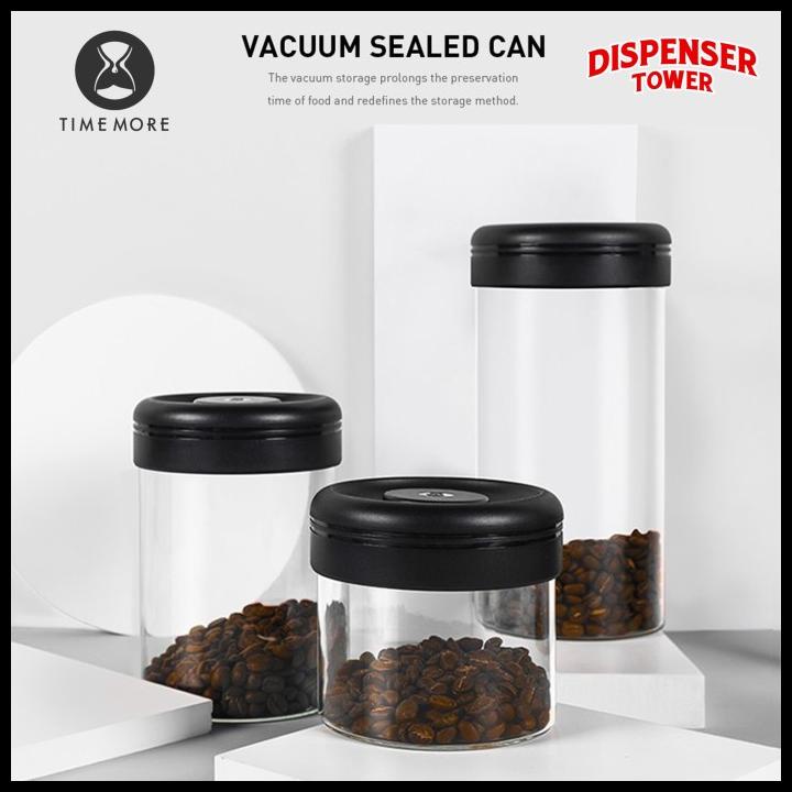 

Timemore Glass Container Vacuum / Toples Kaca Dapur / Wadah Kopi