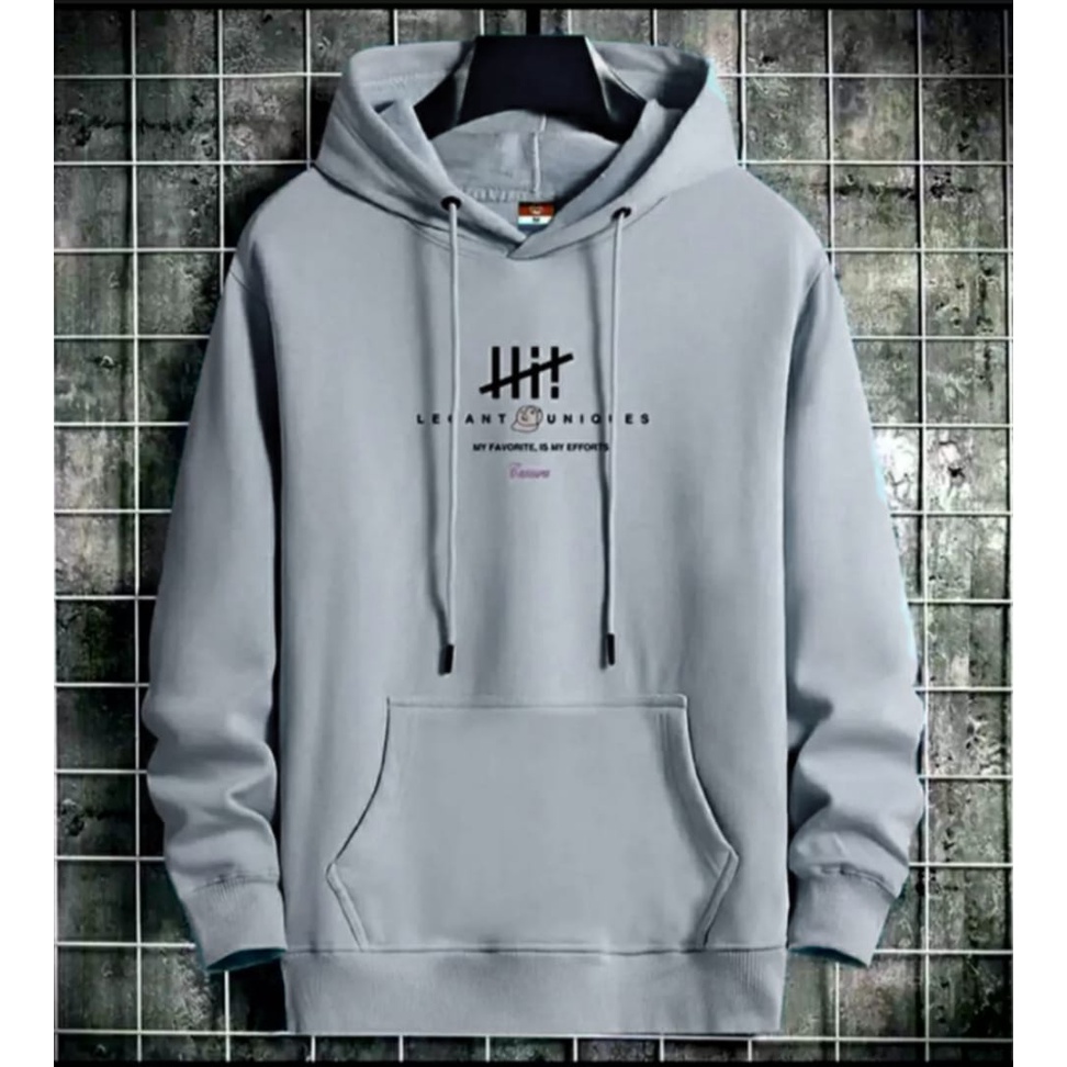 TERBARU !! H!! Hodie Cowo Bahan Flecee Tebal Premium  / Sweater Pria Terbaru 2021 Kekinian /Unisex Size M,L,XL /  Murah COD