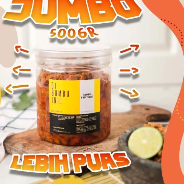 

❊ Sambal Baby Cumi JUMBO 500gr ✳