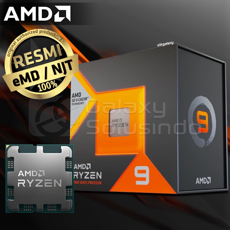 AMD Ryzen 9 7900X3D 12 Core 24 Thread Processor - 7900X 3D V Cache