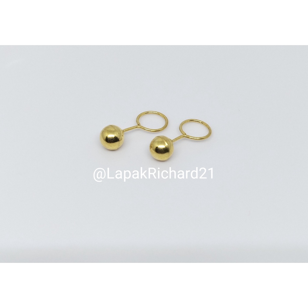 Anting toge anting emas muda