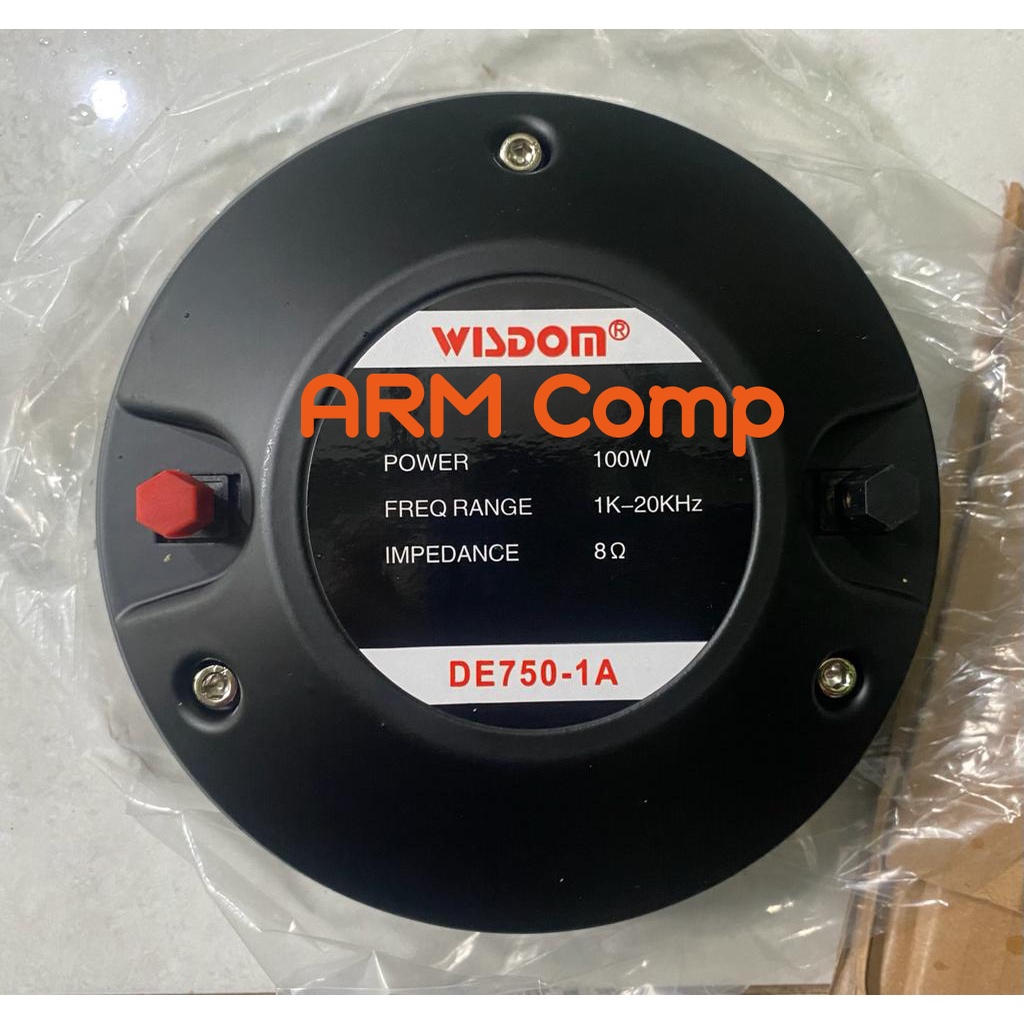 Driver Tweeter Wisdom DE7501A - DE750-1A DE750 1A Original