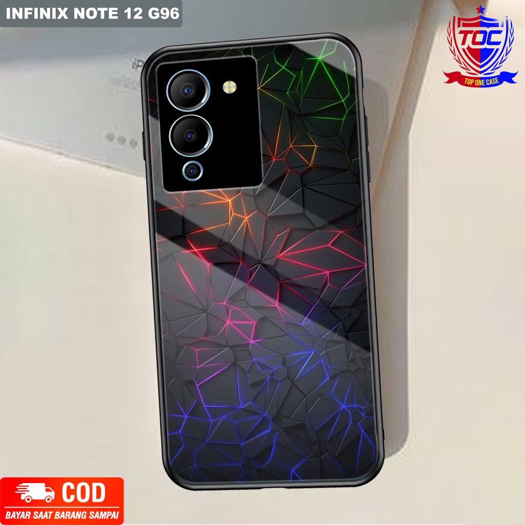 Case INFINIX NOTE 12 G96 - Casing INFINIX NOTE 12 G96 Terbaru 2022 TOP ONE CASE [ LIGTING ] Silikon 