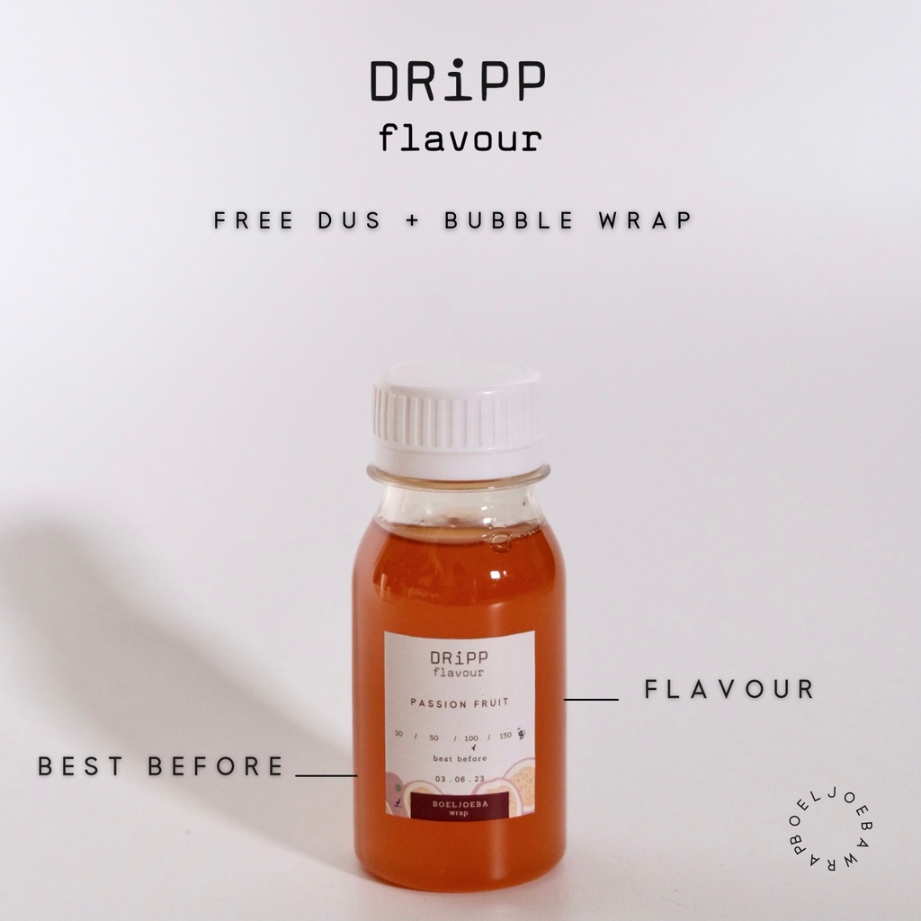 Dripp Passion Fruit Syrup Repack [30, 50, 100] g