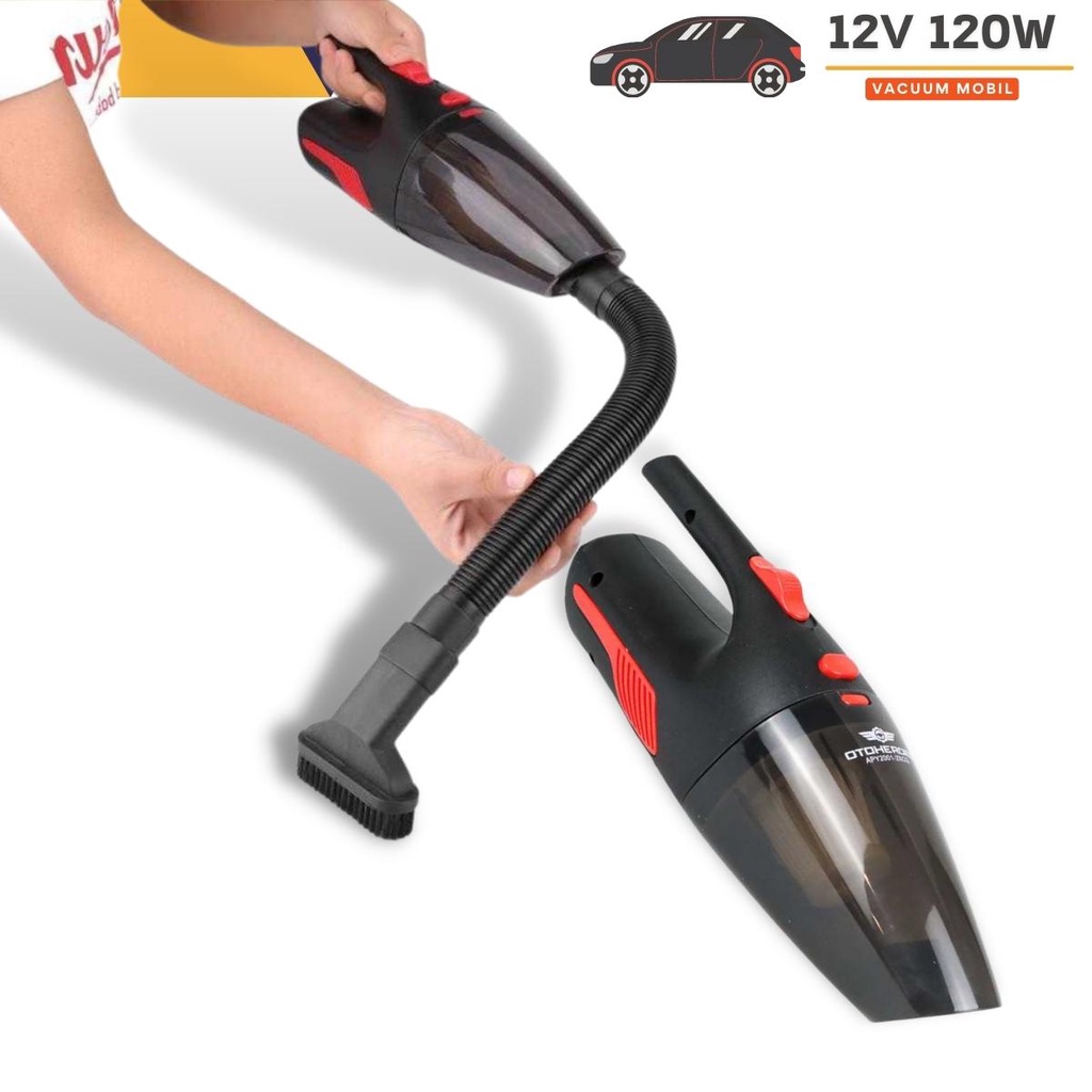 Alat Pembersih Mobil Portabel - Vacuum Cleaner Penyedot Debu 12V 120W