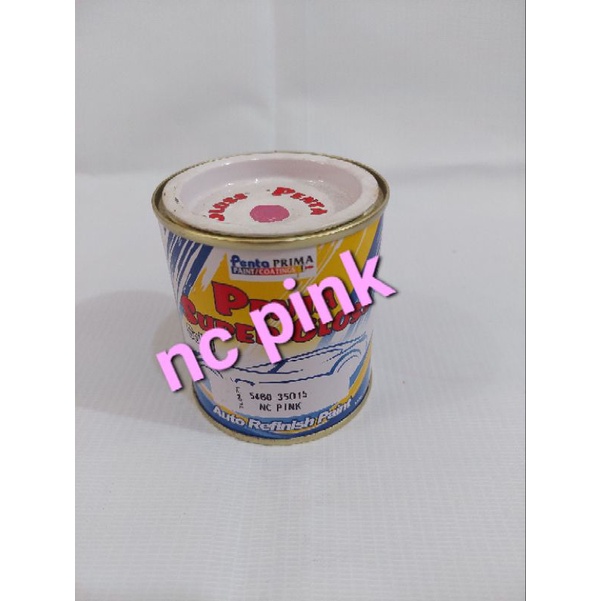 CAT PENTA SUPER GLOSS NC PINK -MERAH MUDA-200 GRAM -DUCO OTOMOTIF