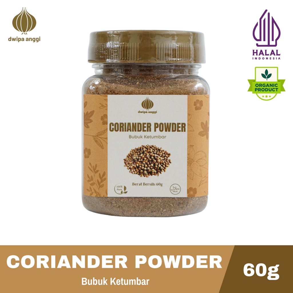 

Bubuk Ketumbar 60g | Coriander Powder | Ketumbar Halus Premium Murni
