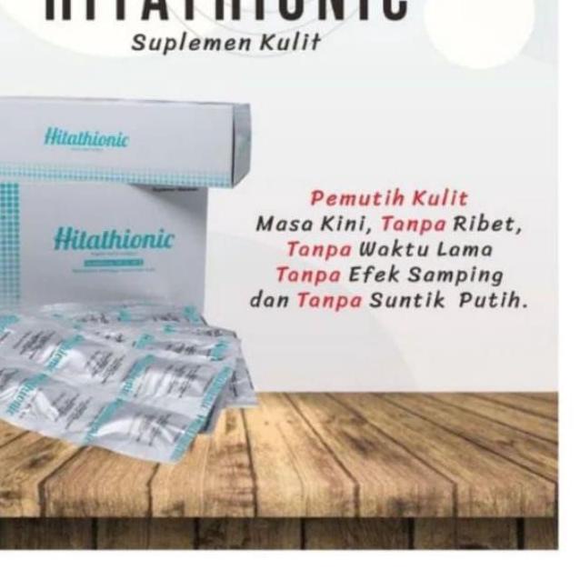 ◊ HITATHIONIC Original ECER 6 Kaplet Glutathione supplement ✳