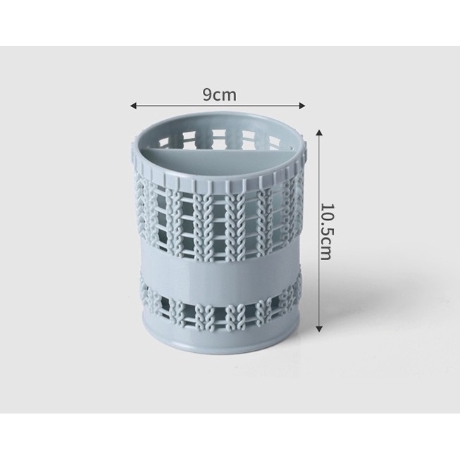 FYGALERY HL0275 Tempat Pulpen Pena Kotak Pensil Bulat Tempat Alat Tulis Tempat Penyimpanan Make Up Organizer Stationery Storage