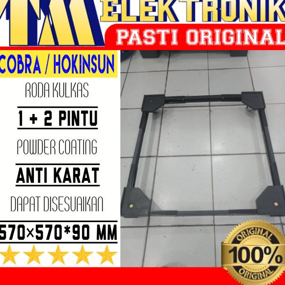 RODA KULKAS SETEL COBRA / RODA KULKAS 1 PINTU / 2 PINTU