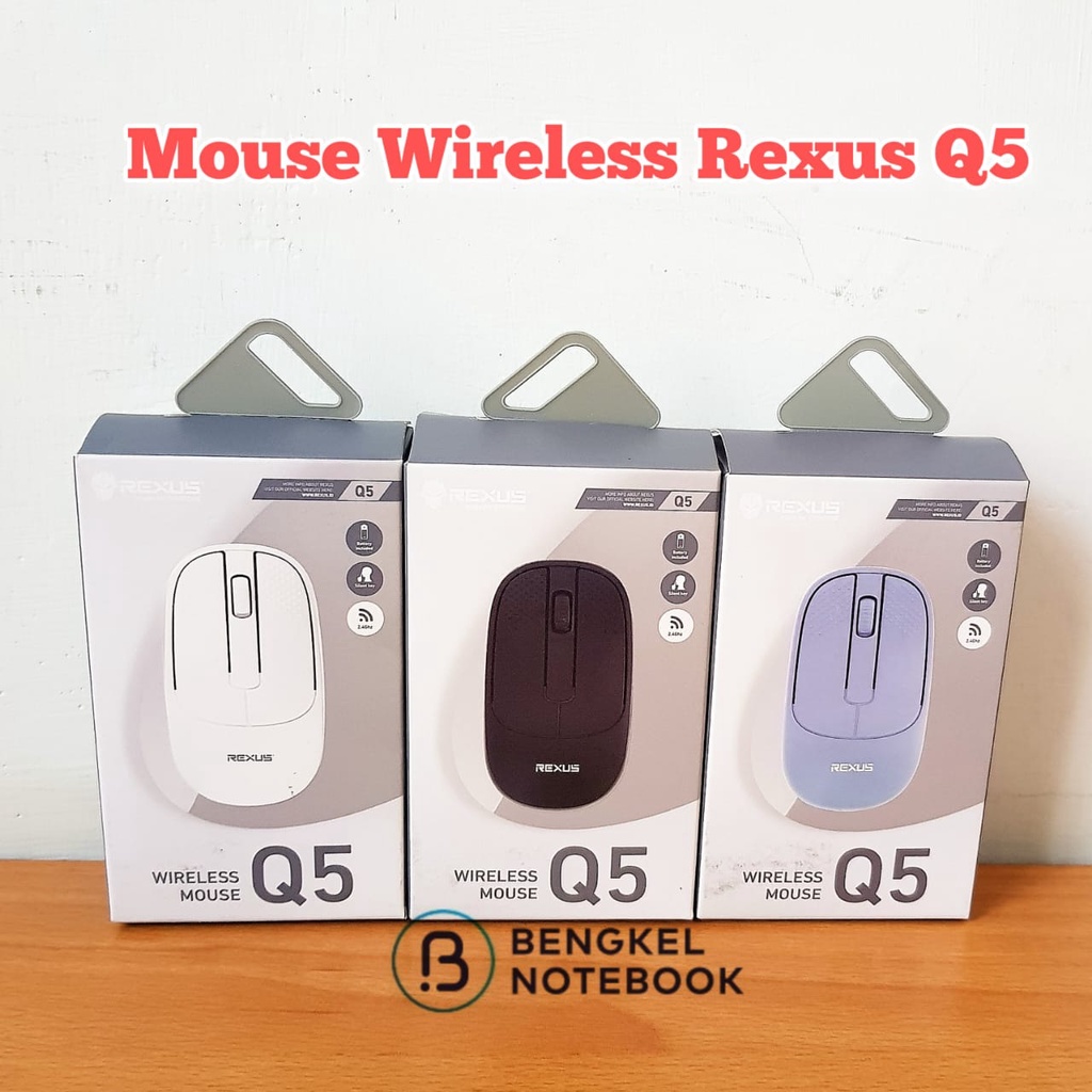 Mouse Wireless REXUS Q5 Silent Click