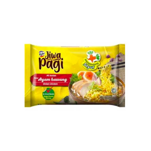 

MIE JIWA PAGI RASA AYAM BAWANG 80 GR