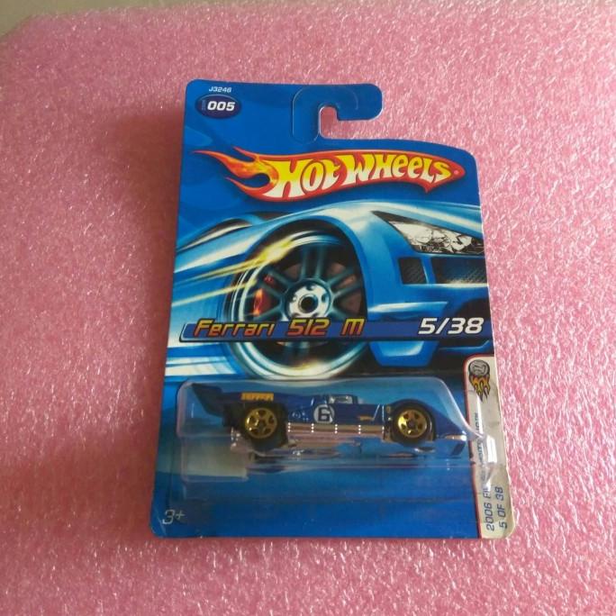 HOT WHEELS FERRARI 512 M. 2006 FIRST EDITIONS. OPEN HATCH. B