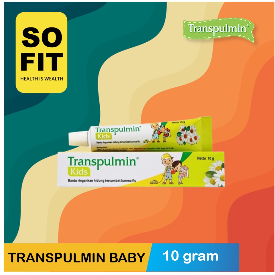 Transpulmin KIDS Balsem 10gr 20g / Balsam Anak Hidung Tersumbat