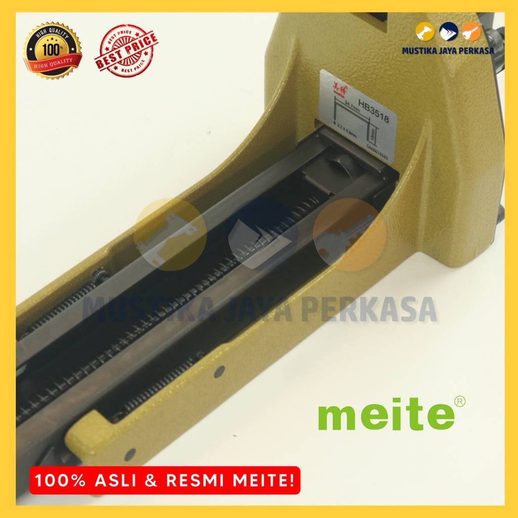 Mesin Alat Staples Karton HB3518 Meite Machine 3518 Kardus Box Full Set