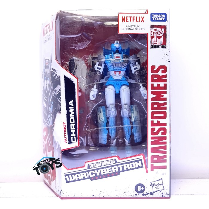 Chromia Transformers Netflix War For Cybertron Trilogy Deluxe Class #Original