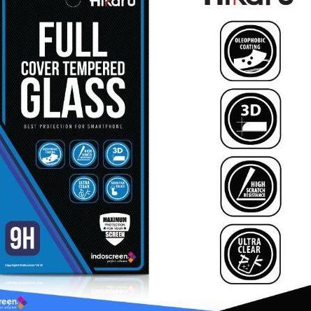 ➭ TEMPERED GLASS FULL POCO X3 NFC / X3 PRO INDOSCREEN HIKARU ✶