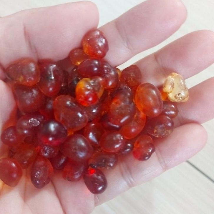 

♖ peach gum bersih 250 gr bulat ☊