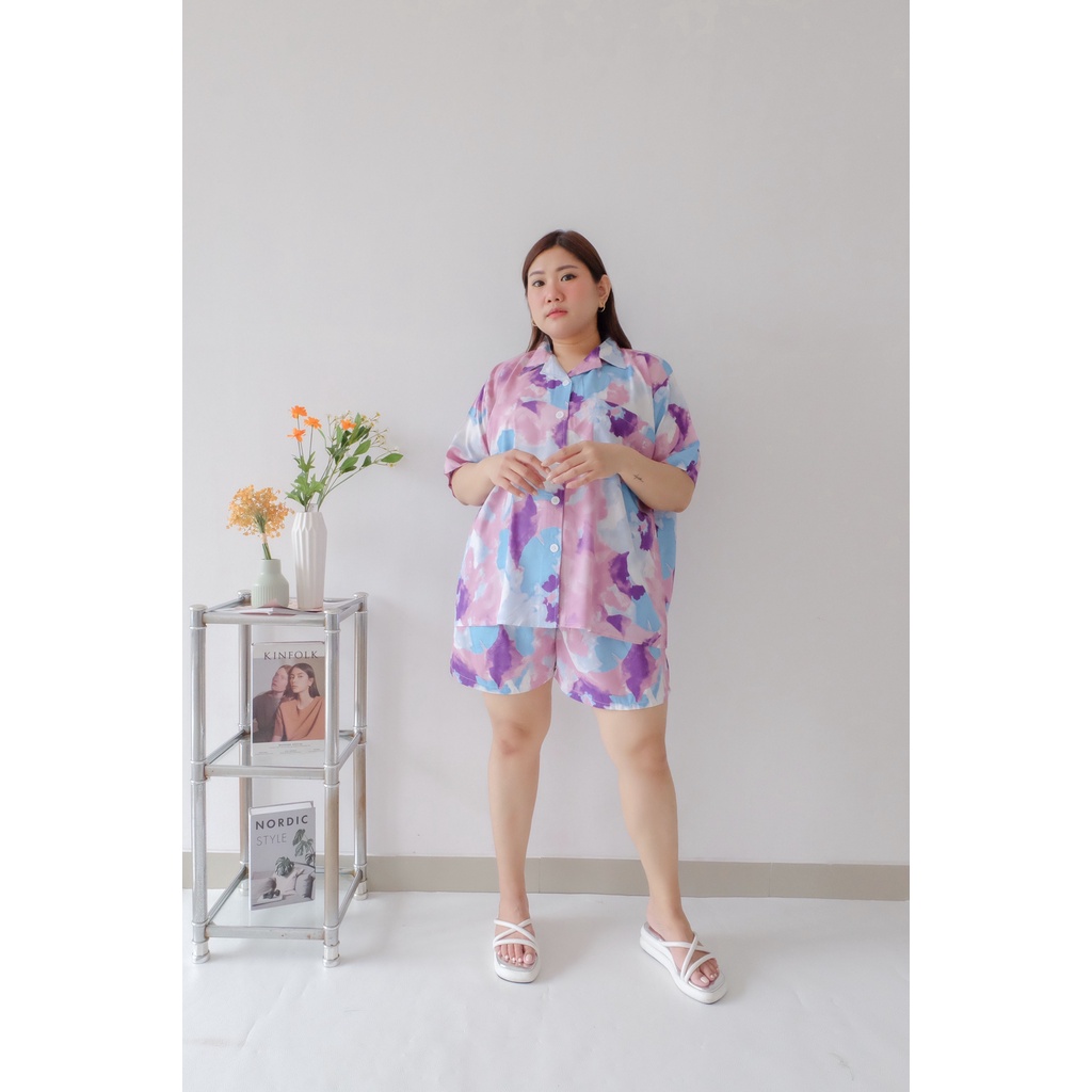 BIGWELL ALICE SET MOTIF - BIGWELL SETELAN JUMBO - PIYAMA WANITA