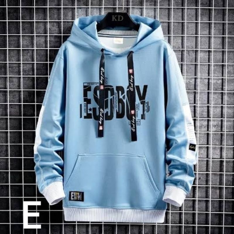 Sweater ESDBOY / Hoodie ESOBOY Jumper Pria Wanita Bahan Fleece Ukuran S M L XL XXL XXXL