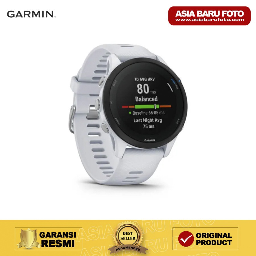 Garmin Forerunner 255S Music - Whitestone