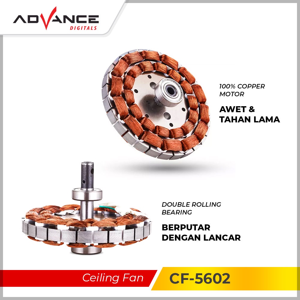 Advance Ceiling Fan CF 5602 Plafon 56&quot; inch / Kipas Angin Gantung