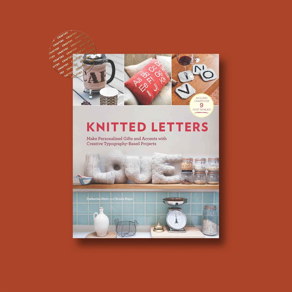 

Knitted Letters - Make Personalized Gifts a - Catherine Hirst