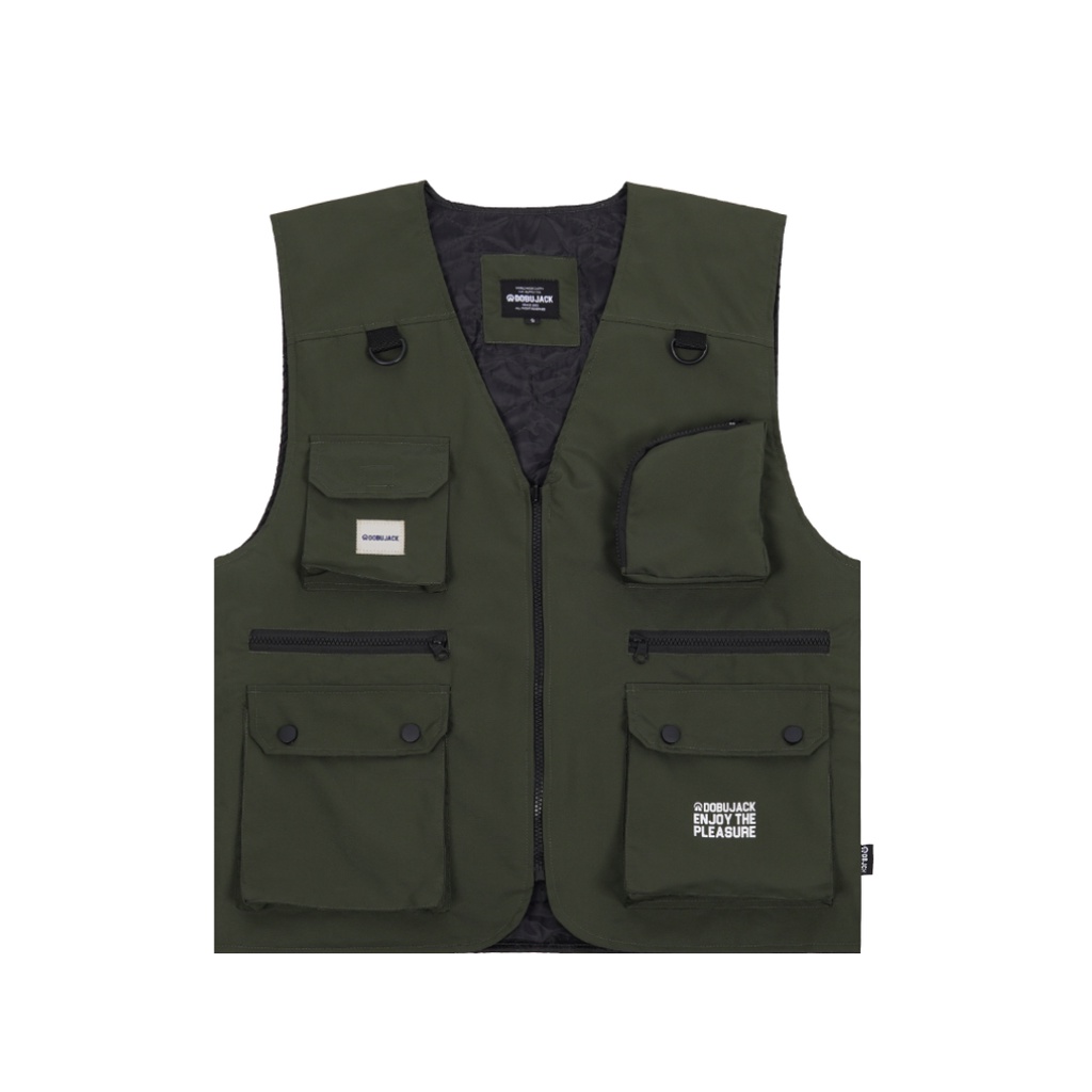 Dobujack Tactical Vest / Rompi Drow Green