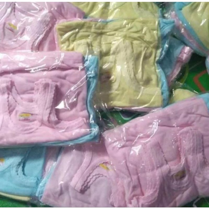 kaos dalam anak isi 6pcs/singlet anak polos warna 0-5 tahun