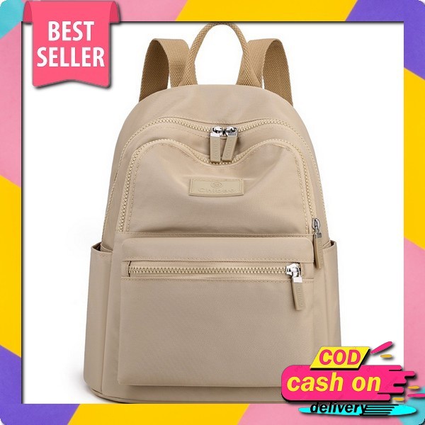 Rs129 Suoyate - Tas Ransel Wanita Waterproof Korean Style Backpack Branded Premium Import Anti Air T