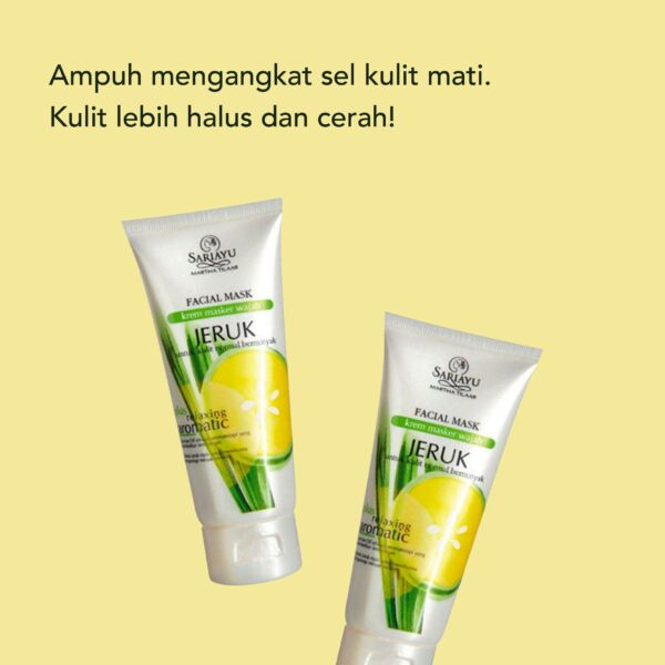 ✨LACIKOSME✨ SARIAYU JERUK SERIES - CLEANSING MILK TONER SCRUB NATURAL SKIN BPOM