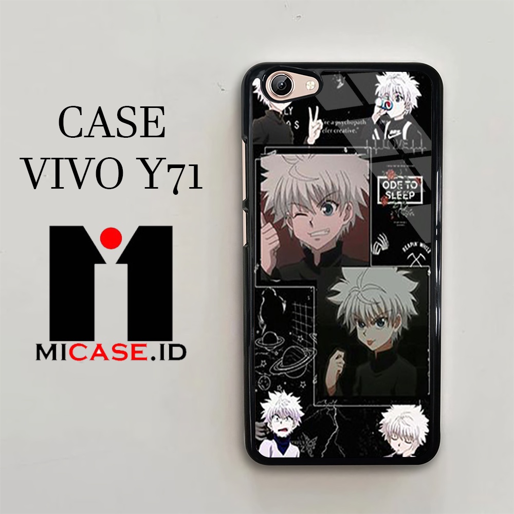 Case VIVO Y71 - Casing VIVO Y71 Fashion Case Terbaru 2023 MI.CASE [ KILLUA ZOLDYCK ] Soft Case Glass