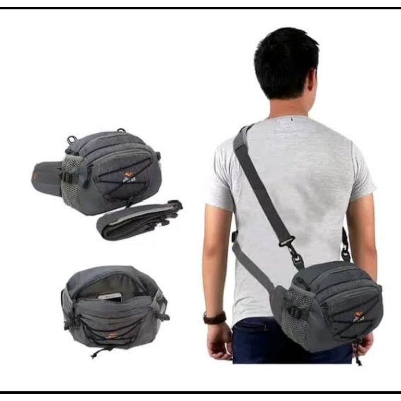 Tas Selempang Elbrus 2 mode # Tas Slingbag