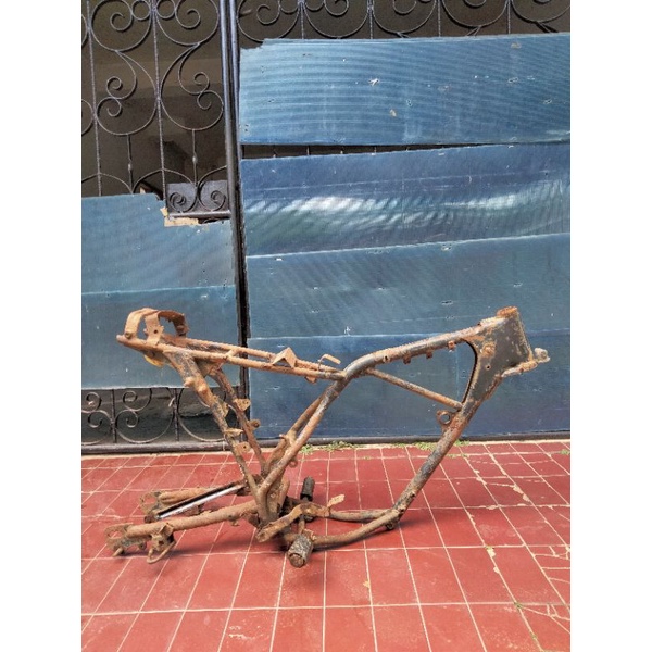 frame sasis rangka Suzuki ts 100 ts trail vintage