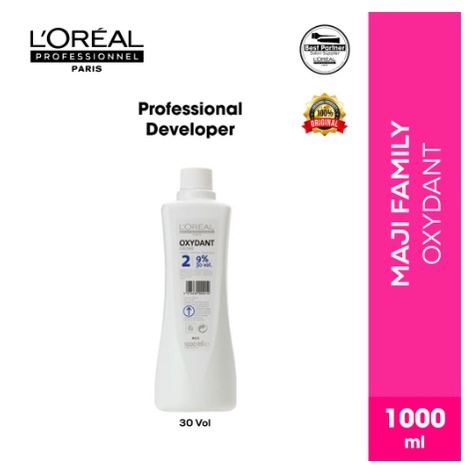 Loreal Oxydant Cream 1.000ml / 1L  6%, 9%, 12%, developer semir/color