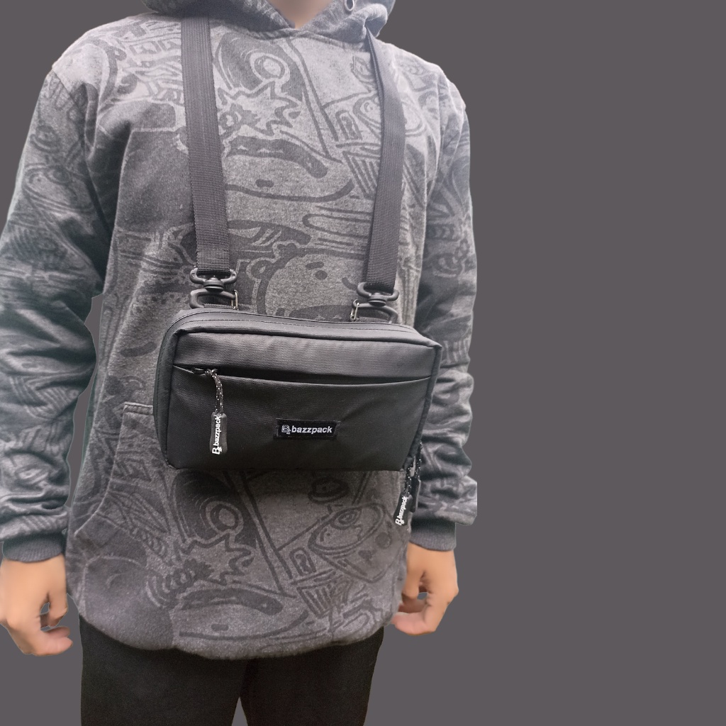 Bazzpack - ZERO LITE Pouch Bag Handbag Clutchbag Slingbag Pria Wanita Waterproof