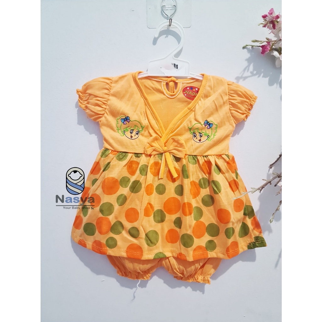 [N-011] Setelan baju Bayi Lucu - motif mahkota (3-6 bulan)