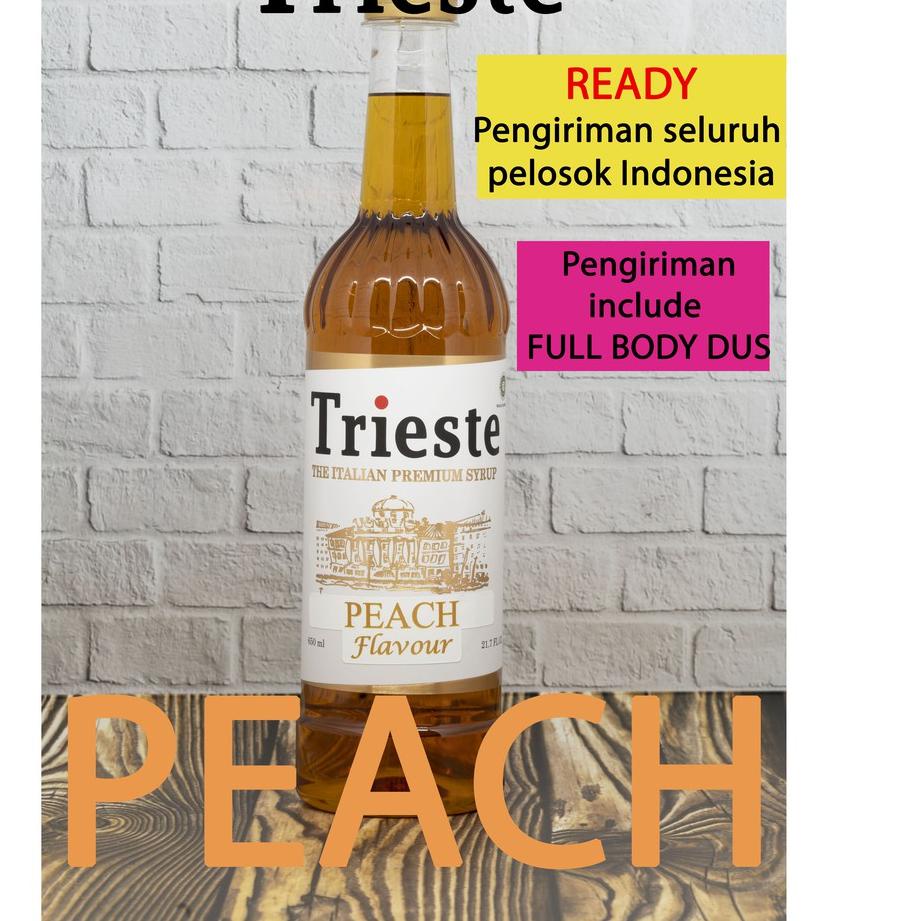 

★ TRIESTE SYRUP PEACH ✸