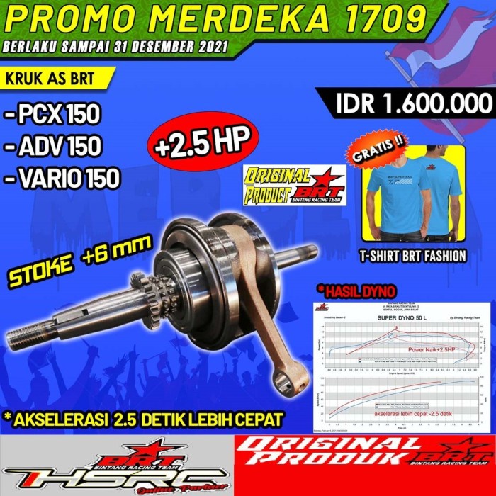 Obral Kruk As Racing Brt Honda Vario 150 Pcx Adv As Kruk Adv150 Pcx150