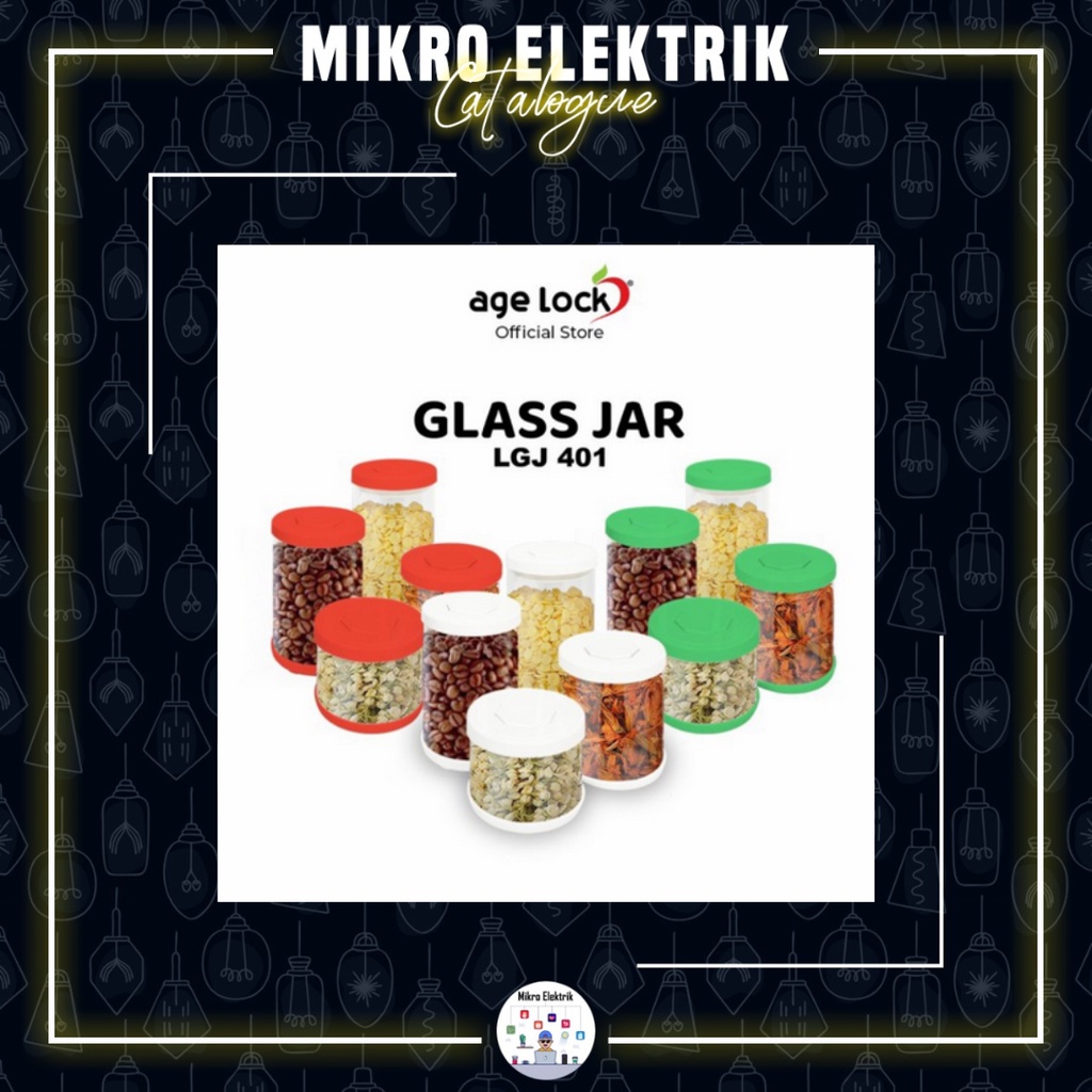 AgeLock Glass Jar LGJ 401