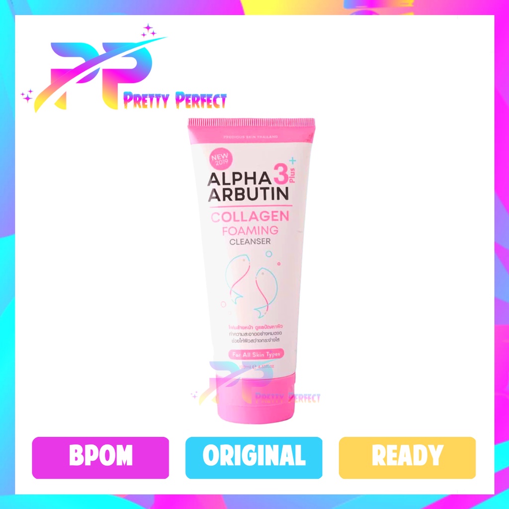 Precious Skin Alpha Arbutin 3 Plus Collagen Foaming Cleanser