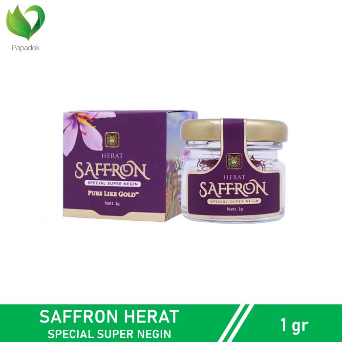 

Saffron Super Negin Herat Afghanistan Original Safron 1 Gram