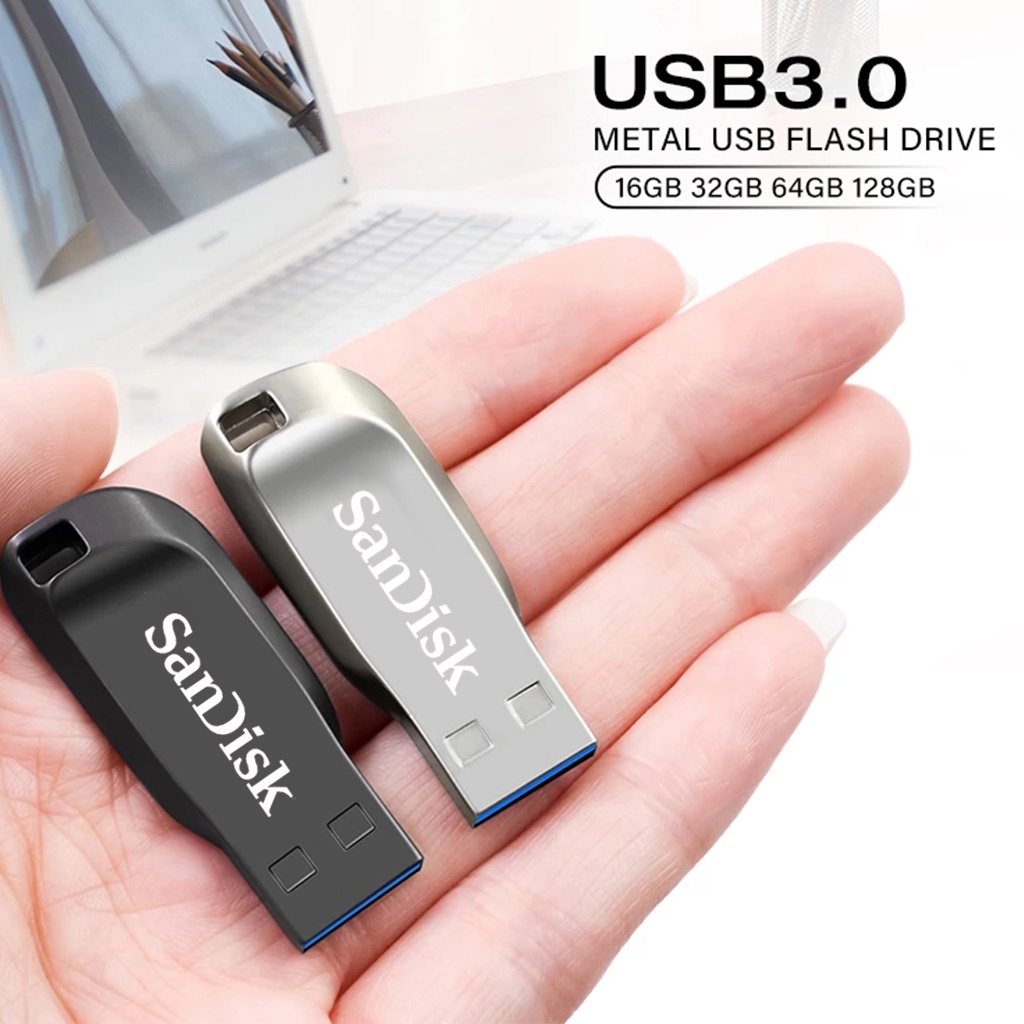 Flash Drive Metal Bisnis Usb3.0 4GB/8GB/16GB/32GB/64GB/128GB/256GB/256GB/1TB/2TB Drive U Berkualitas Tinggi