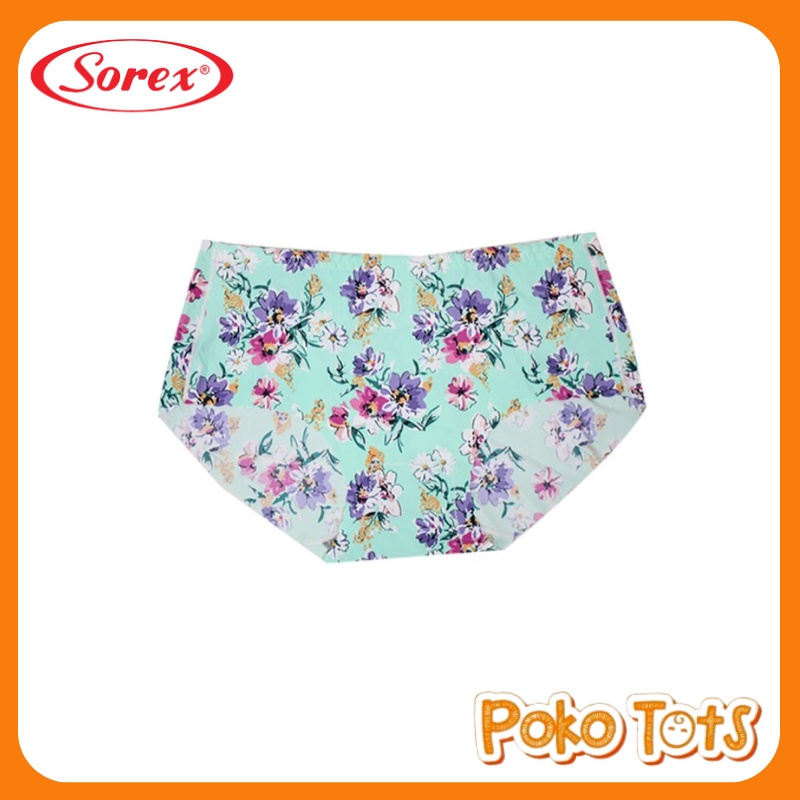 Sorex Celana Dalam Seamless Wanita Motif Bunga 31081 All Size (L-EL) Celana Dalam Wanita Tanpa Jahitan CD Anti Nyeplak