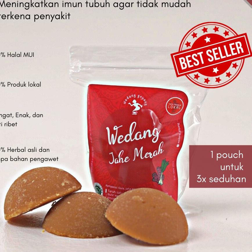 

✱ Wedang Goyang Jahe Merah Instan isi 5 pack / 15 seduhan ➪